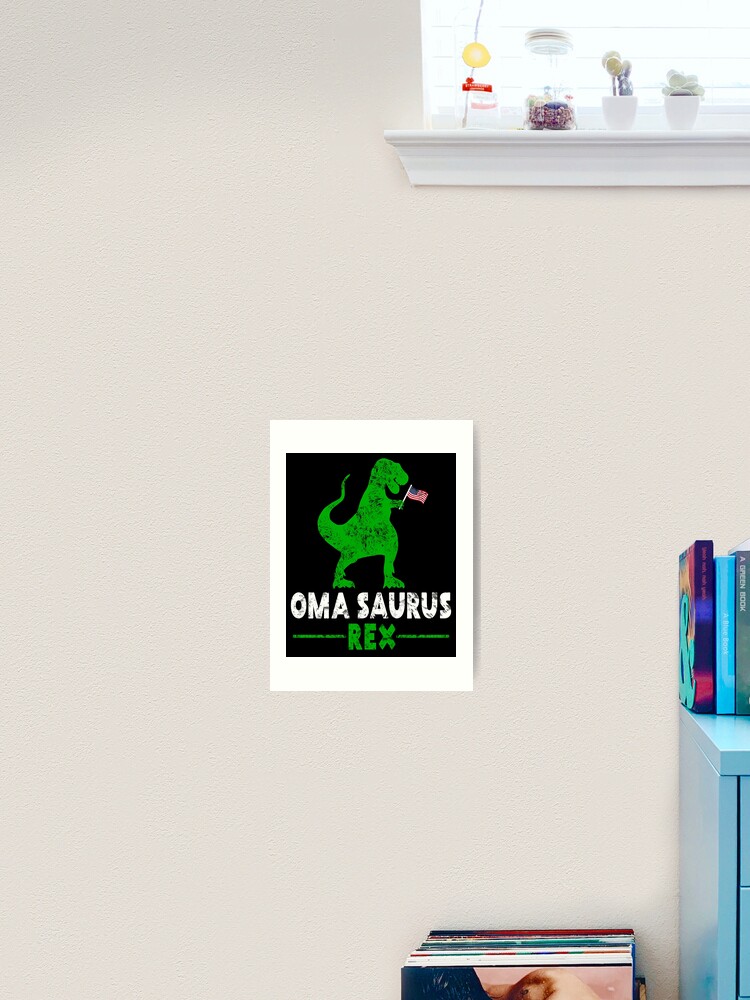 Mother's Day Dutch Grandma Gift Oma Saurus Rex Omasaurus Tee