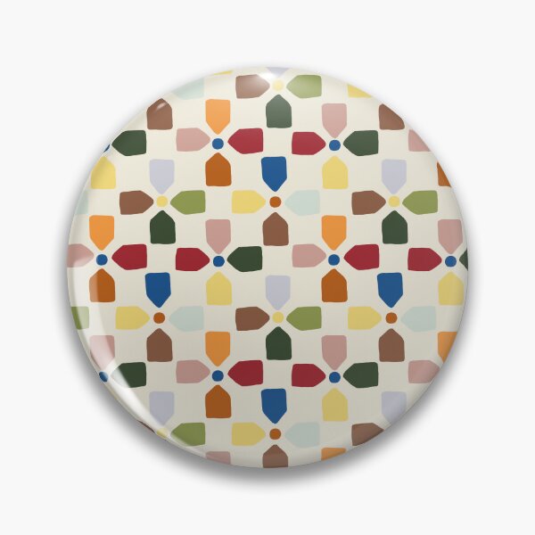 Artikelvorschau, Kingdom Tiles – Geometrische Volkskunst in Juwelentönen entworfen und verkauft von Ema Tudose.