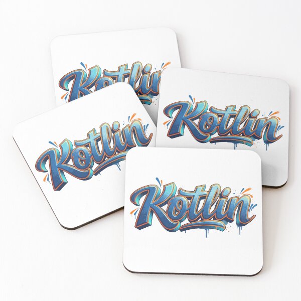 Item preview, Kotlin Vibes / Graffiti Developer Art designed and sold by ValentynaTyshenkoArt.