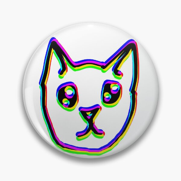Item preview, RGB/CMYK cat face  designed and sold by luna-moon-emoji.