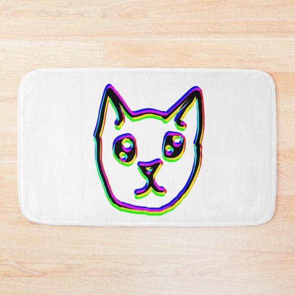 Item preview, RGB/CMYK cat face  designed and sold by luna-moon-emoji.