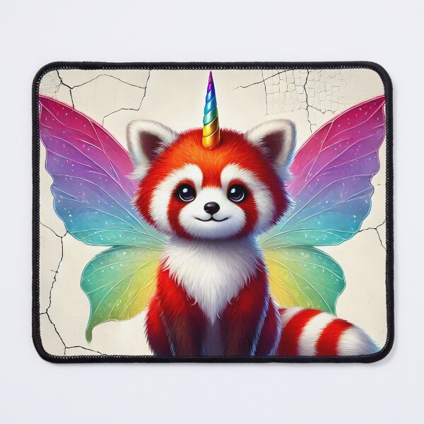Item preview, Unicorn Red Panda, Ai Generated Art designed and sold by ACC .