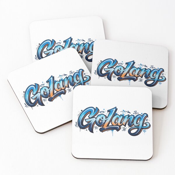 Item preview, Golang Coding Graffiti / Graffiti Developer Art designed and sold by ValentynaTyshenkoArt.