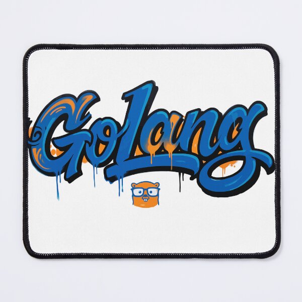 Item preview, Golang Programmer Art / Graffiti Developer Art designed and sold by ValentynaTyshenkoArt.