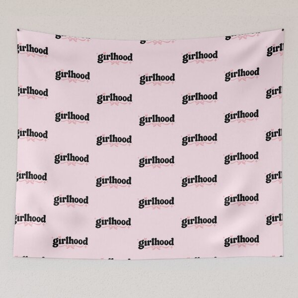 Item preview, Girlhood Coquette Aesthetic Tee – Cute Feminine Bow Graphic Design designed and sold by TheStephanieRome.