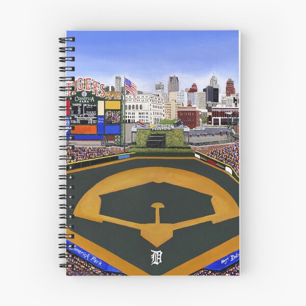 Item preview, Sport Team Stadium Art, Detroit Baseball, Michigan Baseball, Baseball Stadium Art designed and sold by GalleryTrio.