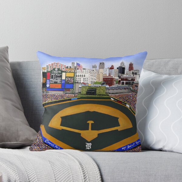 Item preview, Sport Team Stadium Art, Detroit Baseball, Michigan Baseball, Baseball Stadium Art designed and sold by GalleryTrio.