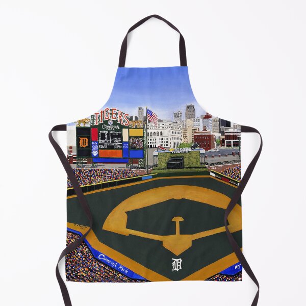 Item preview, Sport Team Stadium Art, Detroit Baseball, Michigan Baseball, Baseball Stadium Art designed and sold by GalleryTrio.