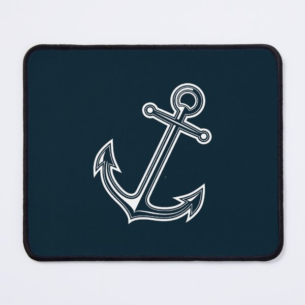 Item preview, White vintage anchor designed and sold by FidelmaGomes.