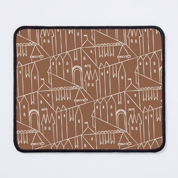 Item preview, Castle Turrets — Medieval Architectural Fairy Tale Folk Art designed and sold by Ema Tudose.