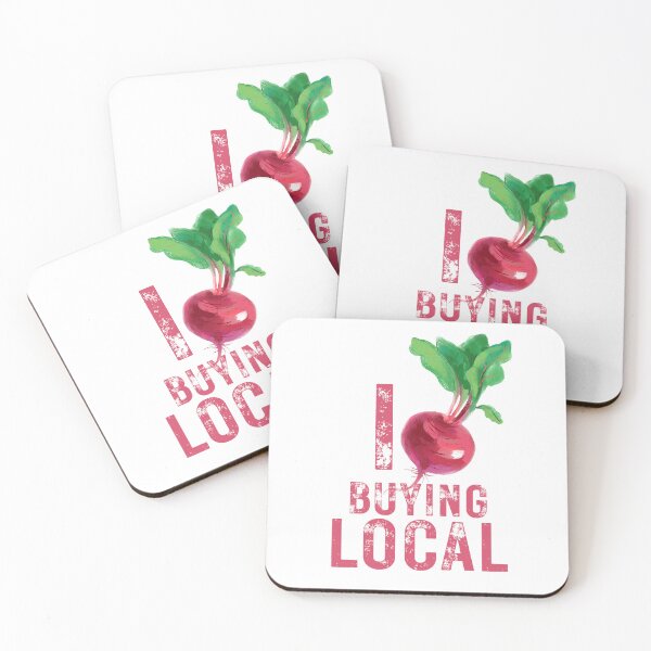 Item preview, Local Farmers  Support Beet Print / I Love Buying local designed and sold by Thehatinthecat.