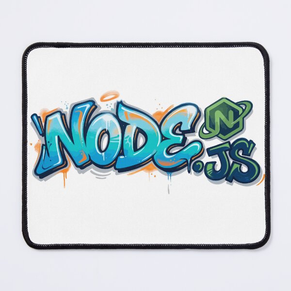 Item preview, Node.js Urban Coding Style / Graffiti Developer Art designed and sold by ValentynaTyshenkoArt.