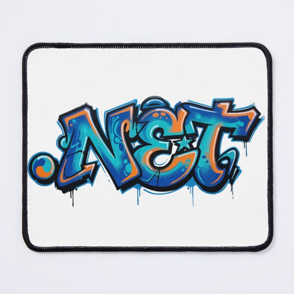 Item preview, .NET Coding Culture / Graffiti Developer Art designed and sold by ValentynaTyshenkoArt.