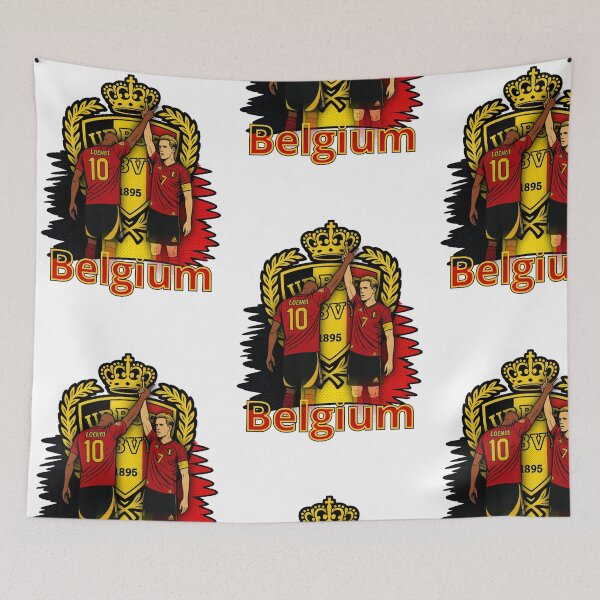 Item preview, Belgium Football Legends - Red Devils Pride Art designed and sold by re2m.