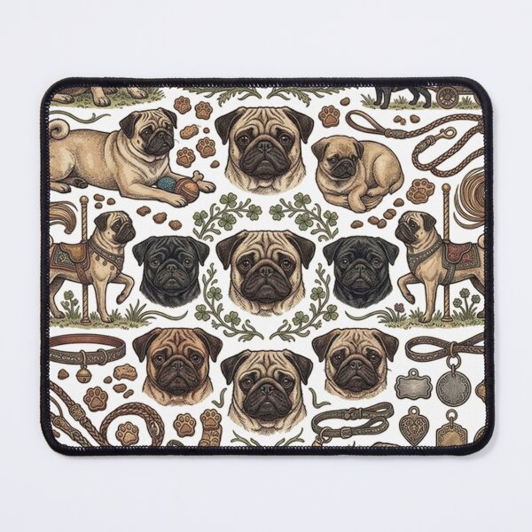 Item preview, Pug designed and sold by snoWorkshop.