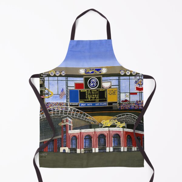 Item preview, Sport Team Stadium Art, Milwaukee, Wisconsin Baseball, Baseball Stadium Art designed and sold by GalleryTrio.