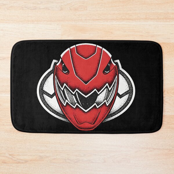 Item preview, Mighty Morphin Red Ranger Helmet Retro Pop Culture Art designed and sold by Andruzito.