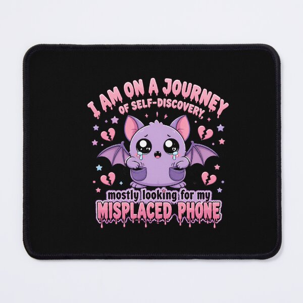 Item preview, Self Discovery Misplaced Phone Cute Creepy Kawaii Pastel Goth designed and sold by DarklyOK.