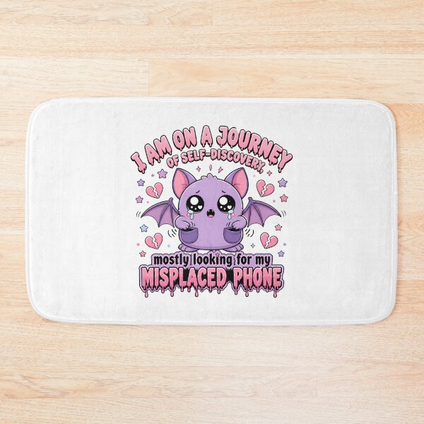 Item preview, Self Discovery Misplaced Phone Cute Creepy Kawaii Pastel Goth designed and sold by DarklyOK.