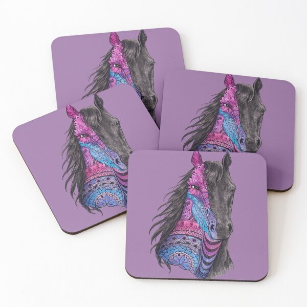 Item preview, Mandala horse designed and sold by MidnightDr3am.