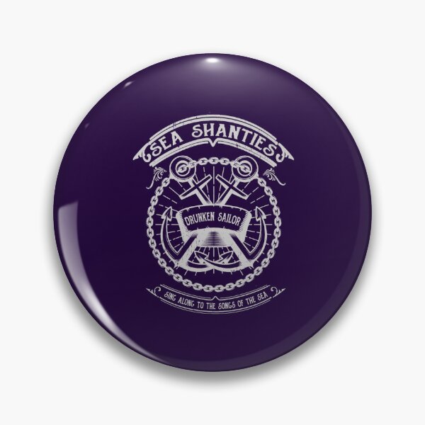 Item preview, Sea Shanties Drunken Sailor Anchor Ocean designed and sold by FidelmaGomes.