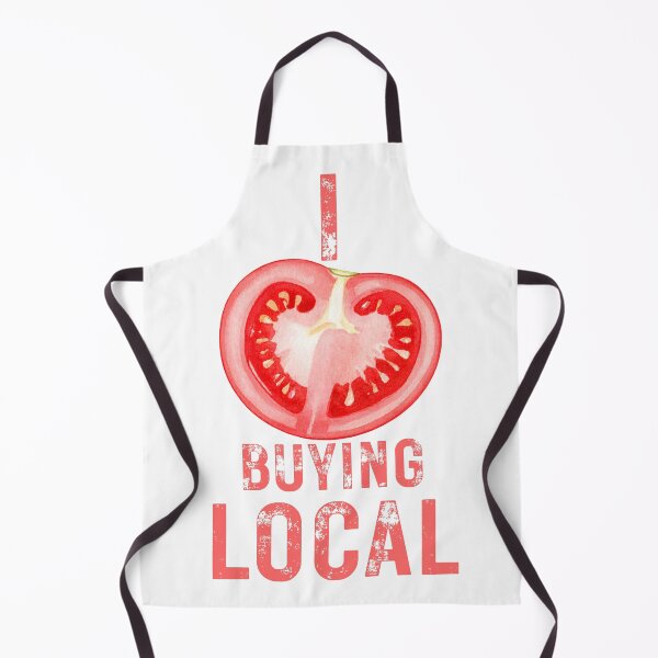 Item preview, Local Farmers Support Print / I Love Buying local designed and sold by Thehatinthecat.