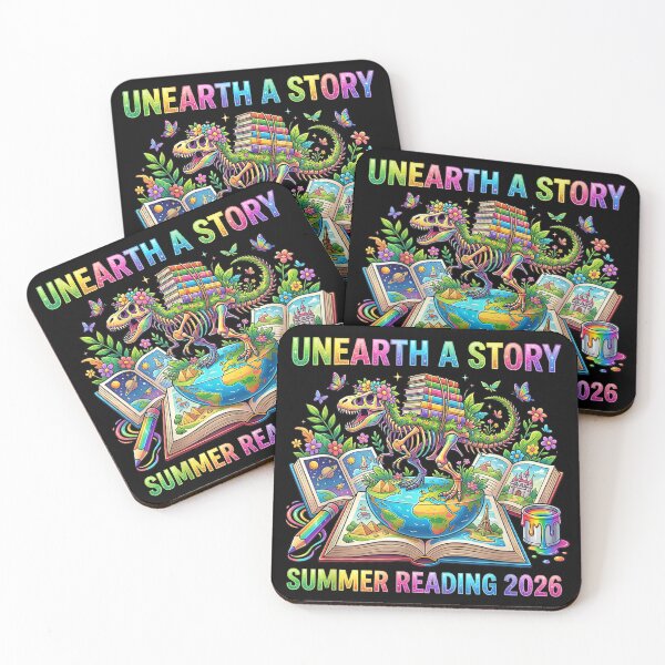 Item preview, unearth a story summer reading 2026 reading book designed and sold by mariazin.