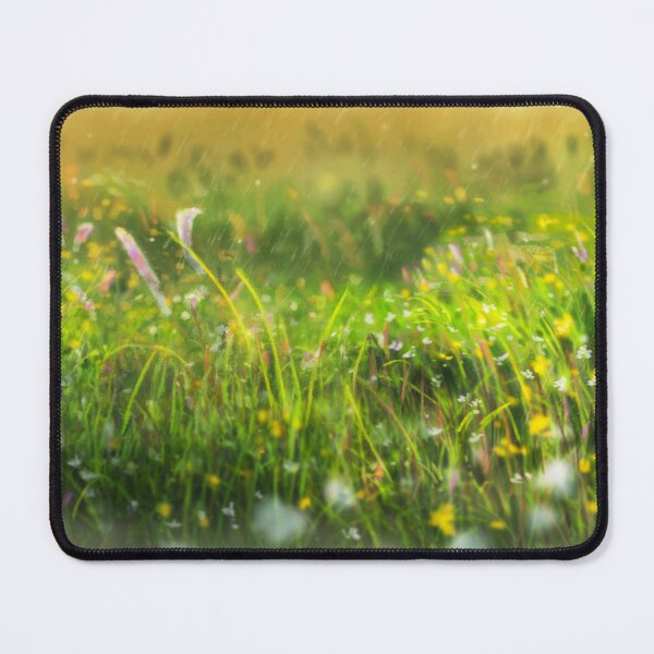 Item preview, Refreshing Flower Field Under a Golden Sky designed and sold by alandodrawing.