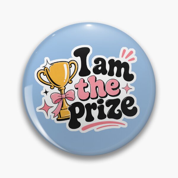 Item preview, I Am The Prize Coquette Trophy Tee – Cute Feminine Confidence Design designed and sold by TheStephanieRome.