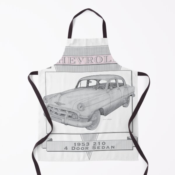 Item preview, Chevrolet 210 1953 Sedan Hand-drawn designed and sold by Classic Car Art Drawings.