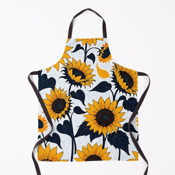 Item preview, Vibrant sunflowers blooming in seamless artistic pattern. designed and sold by MissYouONLY.