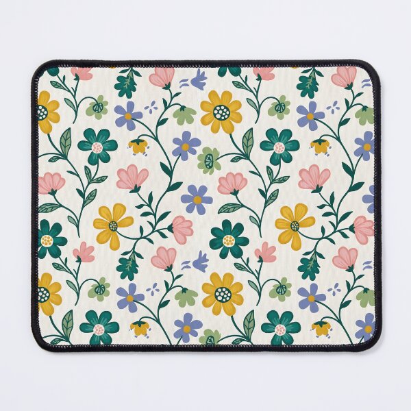 Item preview, Whimsical Folklore Botanical Flower Pattern designed and sold by VelloomStore.