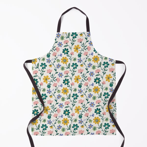 Item preview, Whimsical Folklore Botanical Flower Pattern designed and sold by VelloomStore.