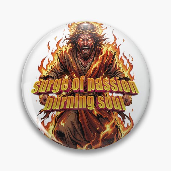 Item preview, Jesus Christ  burning passion  heightened emotions designed and sold by LOVEARTDESIGN.