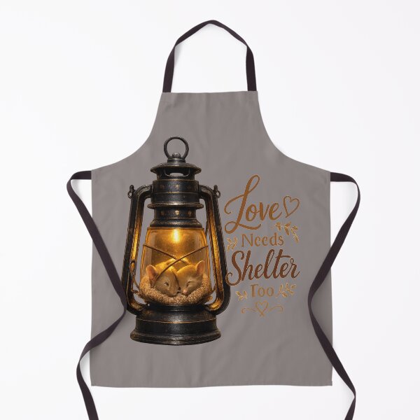 Item preview, Love Needs Shelter Too, Cozy Romantic Mouse Art, Cottagecore Love Design designed and sold by JagrDesigns.