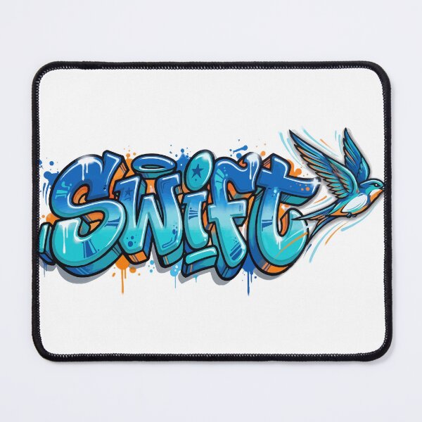 Item preview, Swift Graffiti / Graffiti Developer Art designed and sold by ValentynaTyshenkoArt.