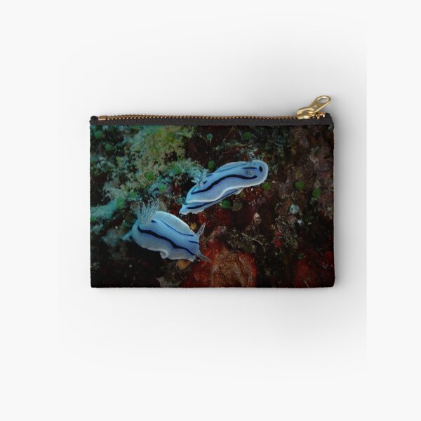 Item preview, Frosty Blue Nudibranch Pair: Miyako Ocean Art designed and sold by Mayuri Japan Studio.