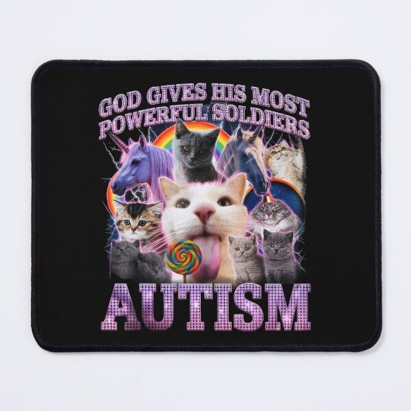 Item preview, Chaotic Cat Meme Collage With Retro Internet Humor Energy designed and sold by Masonixem.