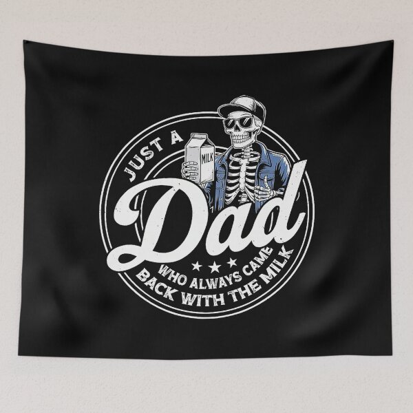 Item preview, Skeleton Dad Humor with Vintage Biker Style Father Joke designed and sold by zamiokaline.