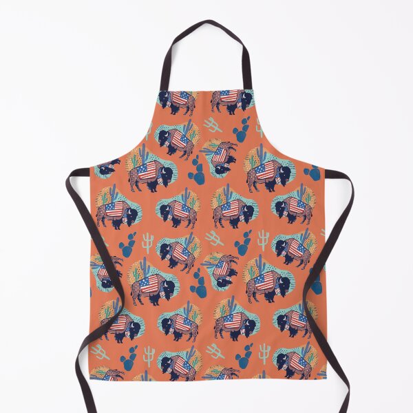 Item preview, American Flag Buffalo in the Desert designed and sold by IvysCreativityHouse.