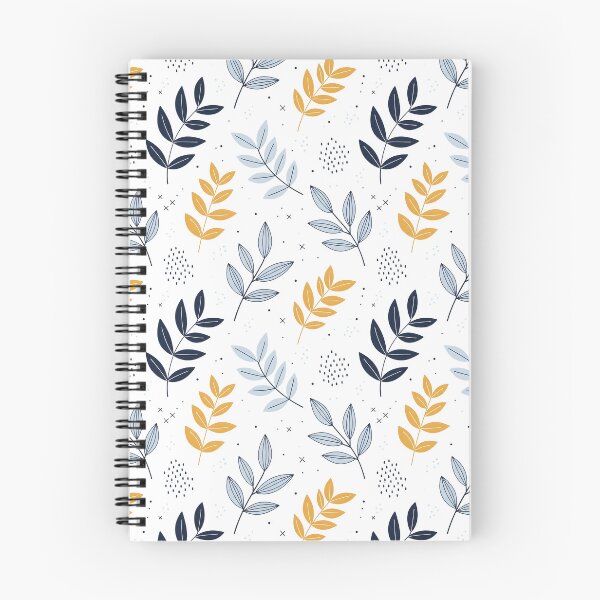 Item preview, Nordic Minimalist Navy and Gold Leaf Pattern designed and sold by VelloomStore.