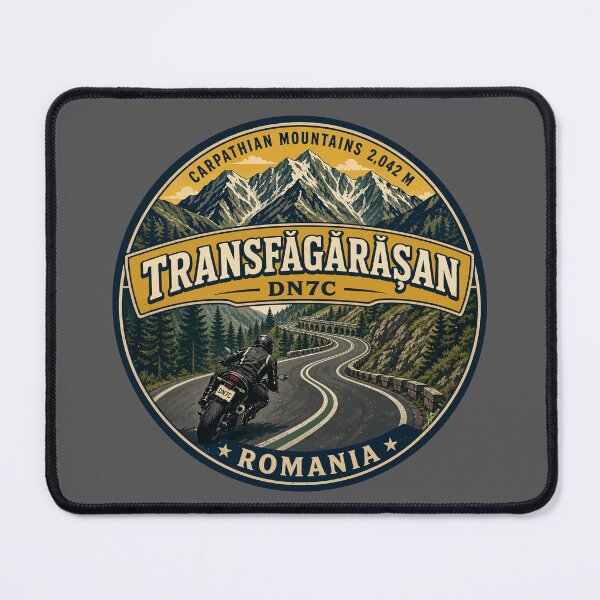 Item preview, Transfagarasan Highway, Romania Motorcycle Sticker TShirt 04 designed and sold by OuterShellUK.