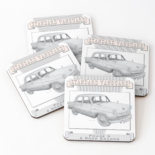 Item preview, Standard Vanguard Phase 3 Saloon Hand-drawn designed and sold by Classic Car Art Drawings.