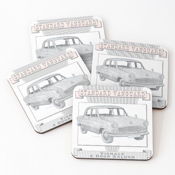 Item preview, Standard Vanguard Vignale Saloon Hand-drawn designed and sold by Classic Car Art Drawings.