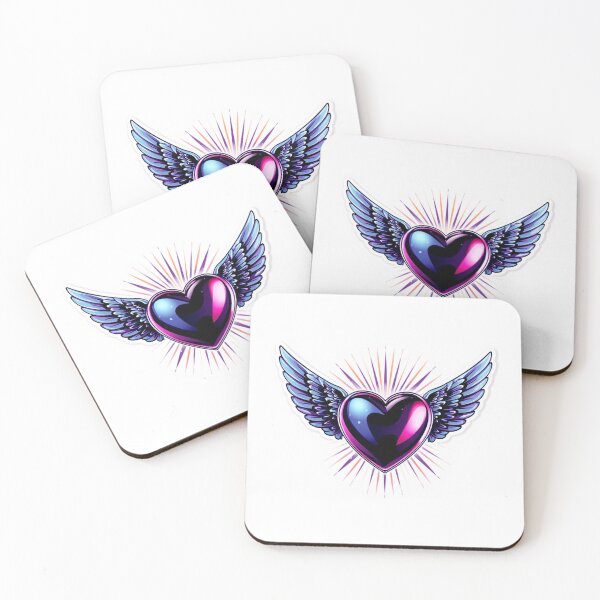 Item preview, Y2K Aesthetic Chrome Heart Sticker Cyberpunk 2000s designed and sold by Gulele7.
