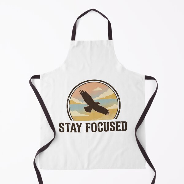 Item preview, Stay Focused - Hawk Silhouette Vintage Birdwatching Circle designed and sold by ArcApparel2020.