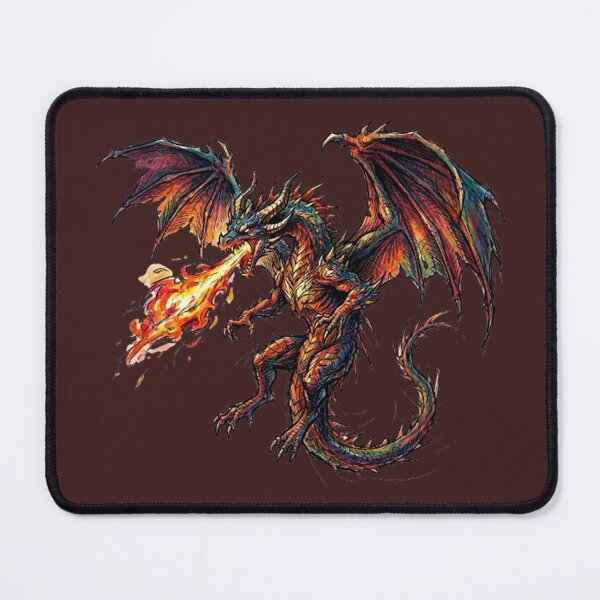 Item preview, Raging Dragon RPG Sticker designed and sold by AestheticRPG .