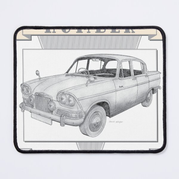 Item preview, Humber Sceptre Mk1 Saloon Hand-drawn designed and sold by Classic Car Art Drawings.