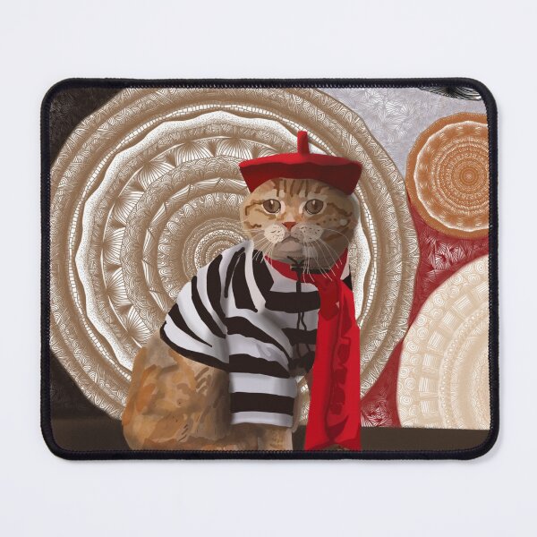 Item preview, The Parisian Cat of Patterns designed and sold by jee532.