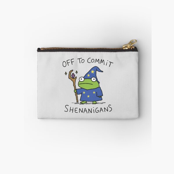Item preview, Off to Commit Shenanigans Frog designed and sold by NQArtist.